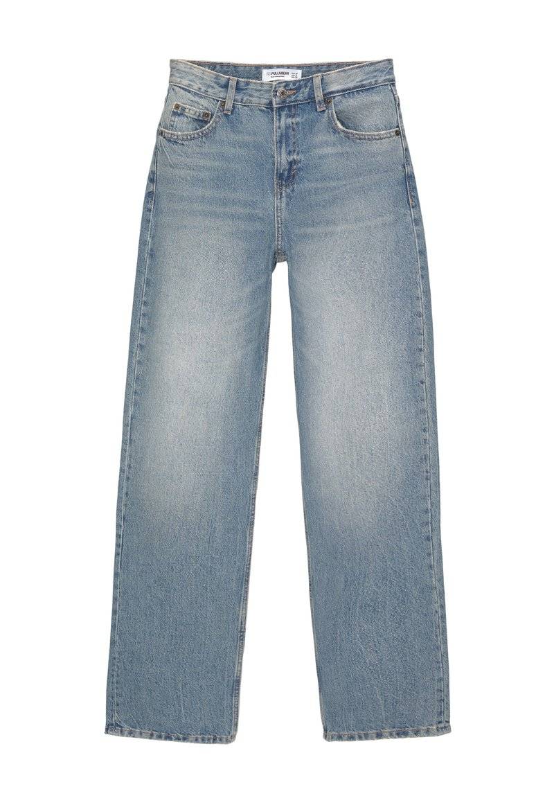 PULL&BEAR PULL&BEAR MID - Straight leg jeans - stone blue denim zollfrei