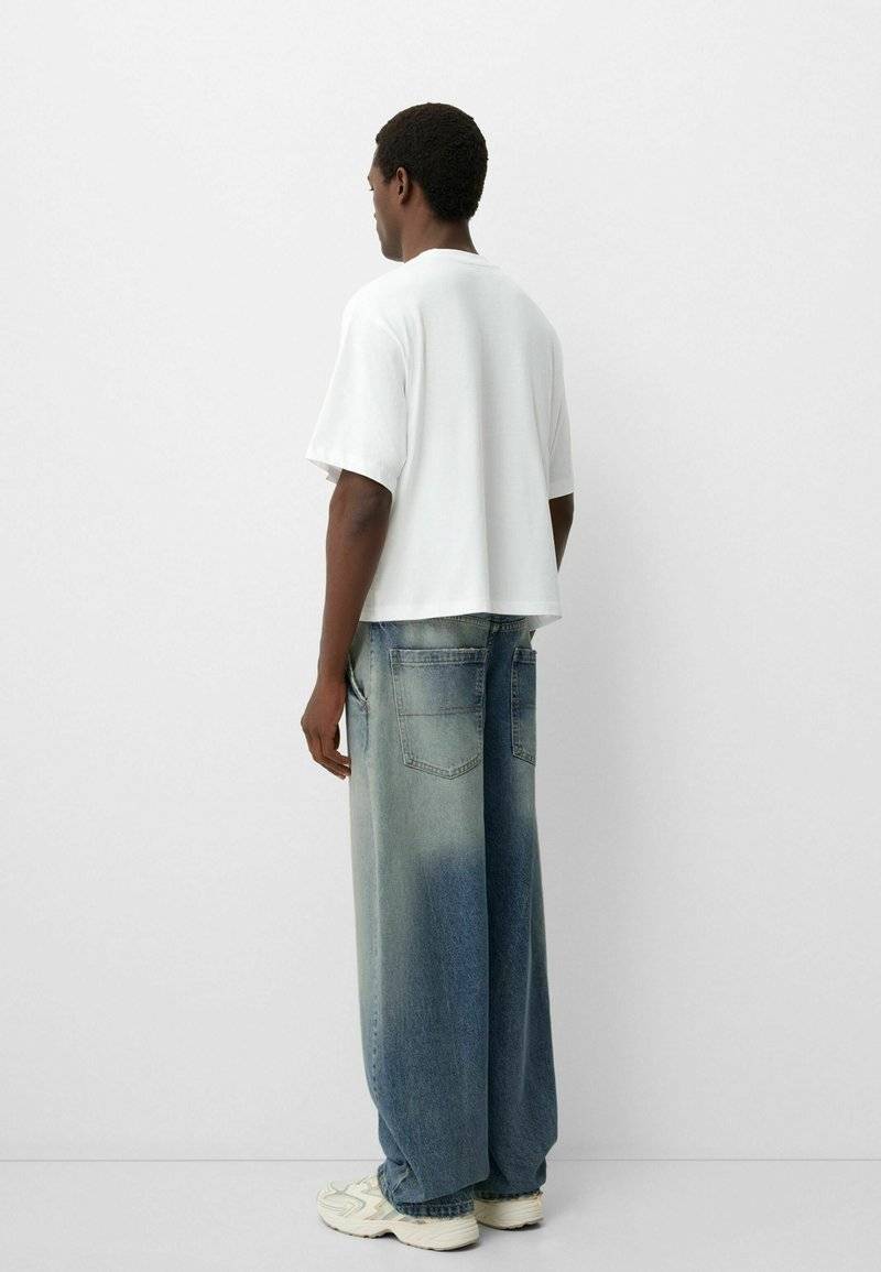 Bershka Bershka Relaxed fit jeans - blue grey im Angebot