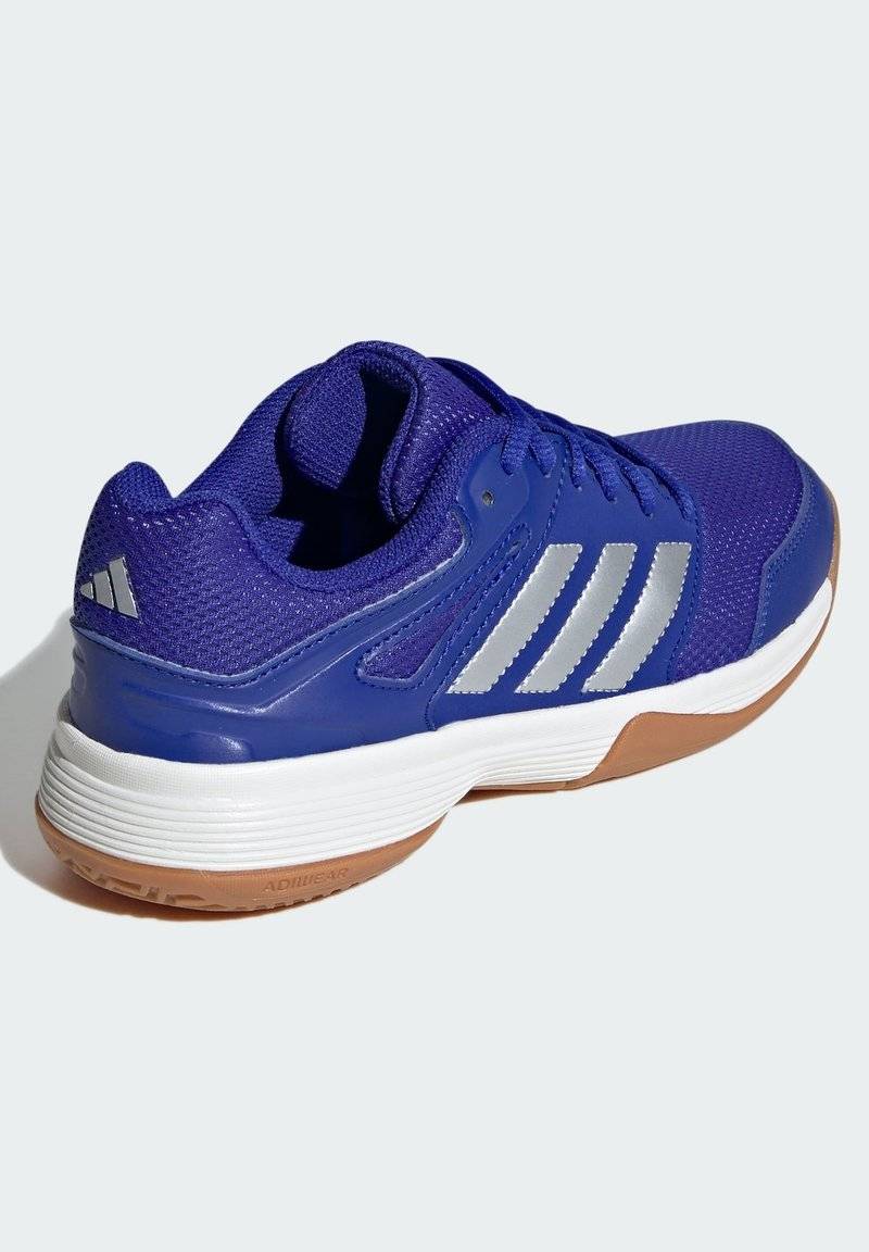 adidas Performance adidas Performance SPEEDCOURT INDOOR KIDS - Stability running shoes - lucid blue silver metallic gum Fabrikpreis