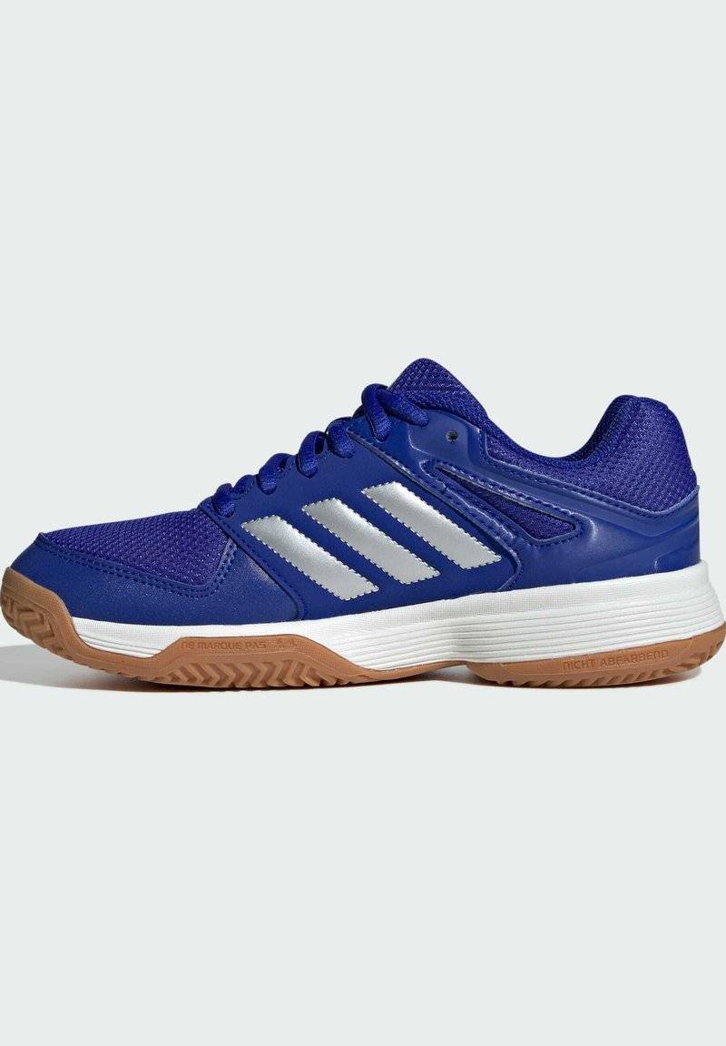 adidas Performance adidas Performance SPEEDCOURT INDOOR KIDS - Stability running shoes - lucid blue silver metallic gum Fabrikpreis
