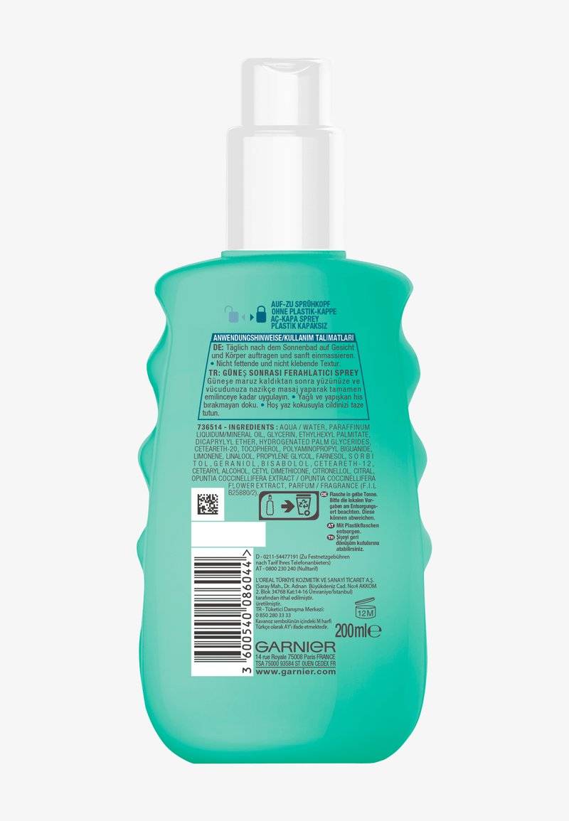 Garnier Garnier AFTER SUN MOISTURIZING SPRAY - Aftersun Muttertagsangebot