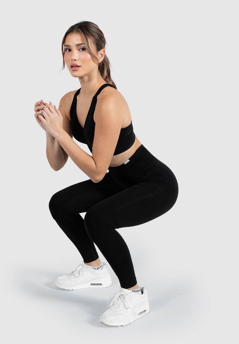 Smilodox Smilodox AMAZE SCRUNCH - Leggings - schwarz Begrenzte Freigabe