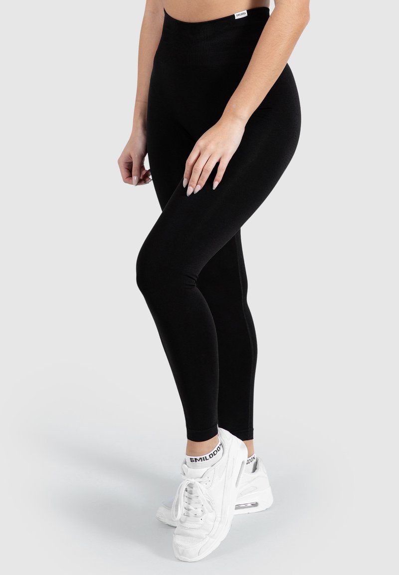 Smilodox Smilodox AMAZE SCRUNCH - Leggings - schwarz Begrenzte Freigabe