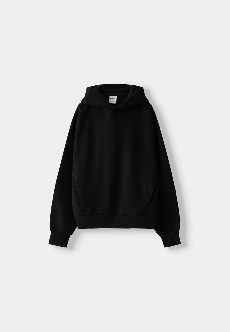 Bershka Bershka Sweatshirt - black denim Vierteljährliche Förderung