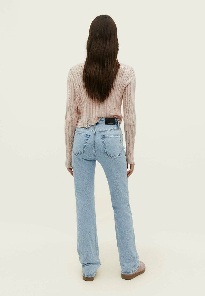 Stradivarius Stradivarius VINTAGE - Straight leg jeans - blue denim Nur noch ein Tag übrig