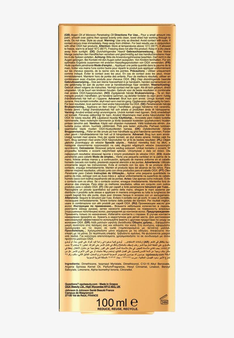 ogx ogx OGX RENEWING + ARGAN OIL OF MOROCCO EXTRA PENETRATING OIL - Hair treatment Vatertagsangebot