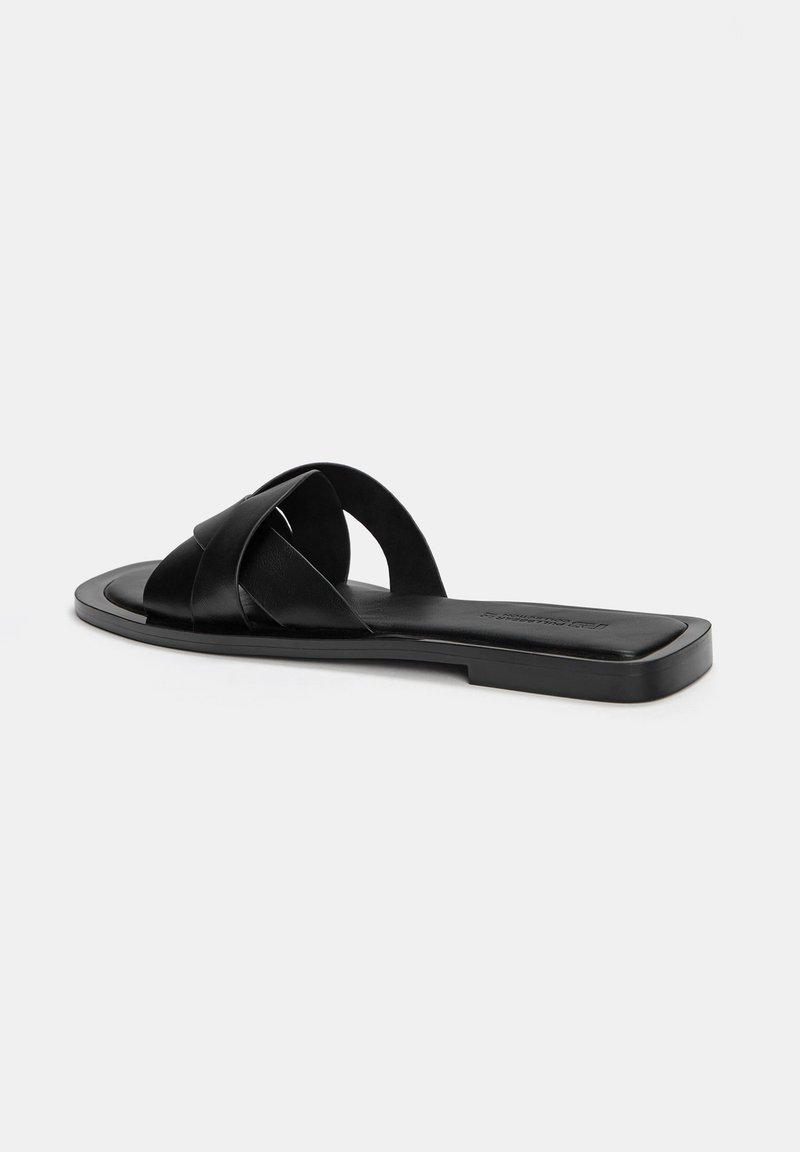 PULL&BEAR PULL&BEAR CRISSCROSS - Mules - black Räumungsverkauf