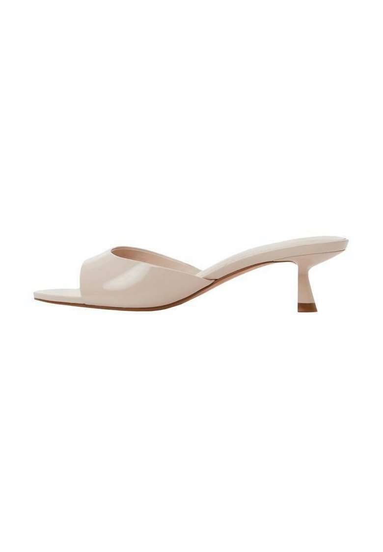Mango Mango LOW - Heeled mules - nude Kauf eins, bekomm eins gratis