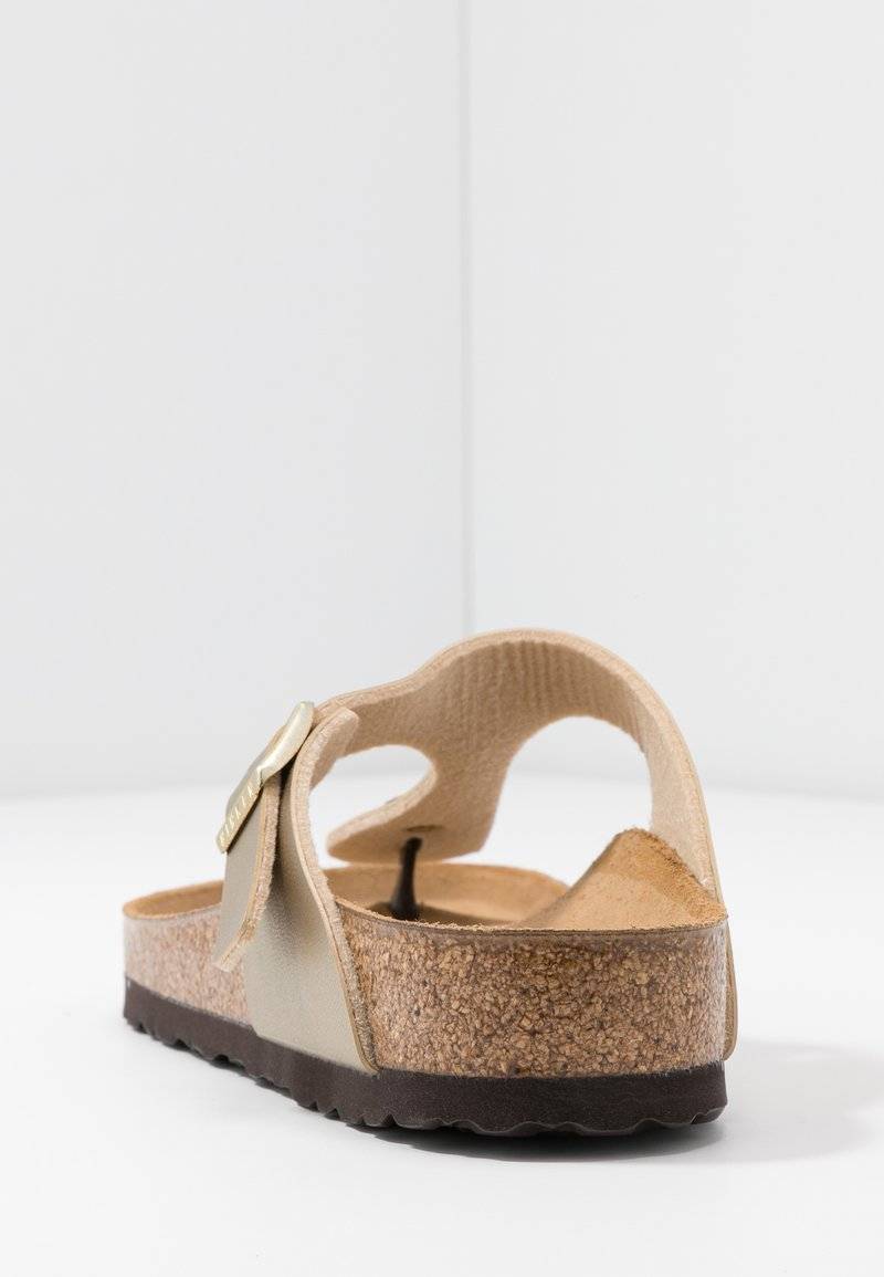 Birkenstock Birkenstock GIZEH BF REGULAR - Slippers - gold Tägliche Deals