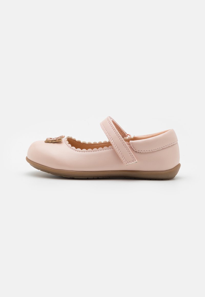 Friboo Friboo Ankle strap ballet pumps - light pink