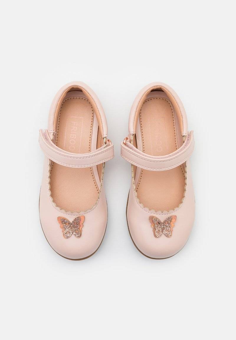 Friboo Friboo Ankle strap ballet pumps - light pink Sonderangebote