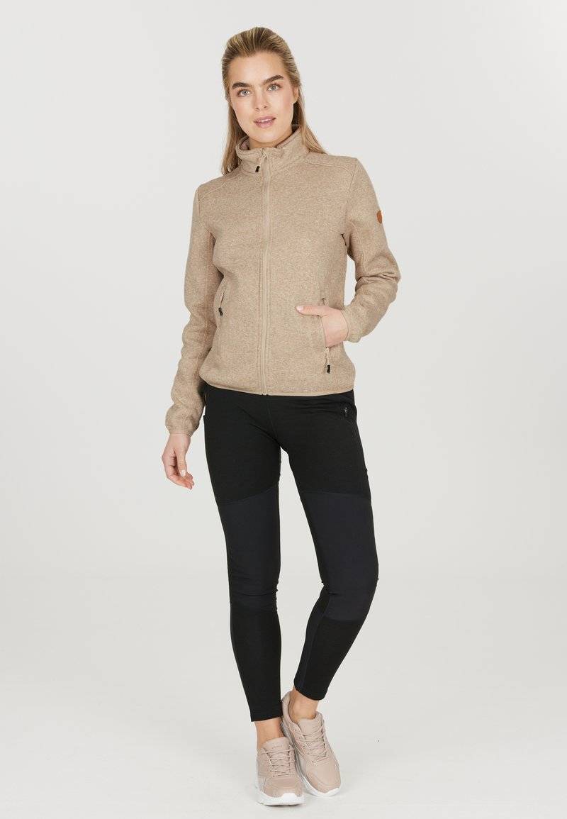 Whistler Whistler SAMANI - Fleece jacket - oatmeal
