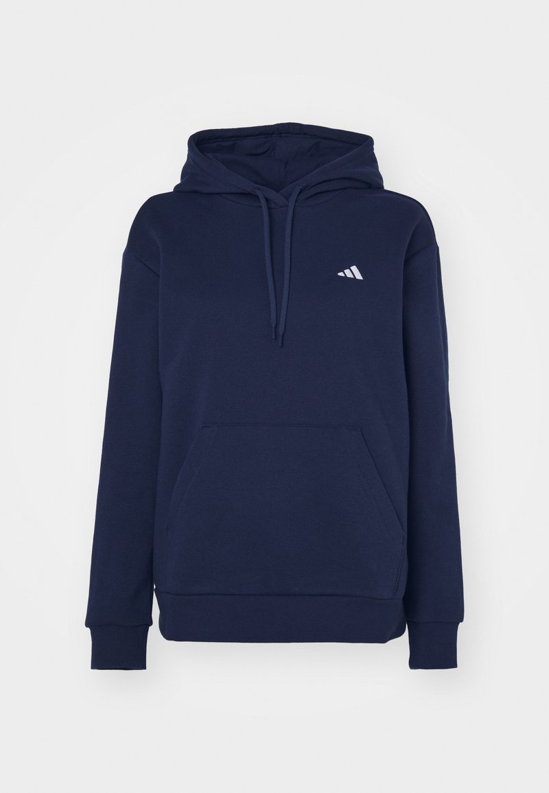 adidas Sportswear adidas Sportswear ESSENTIALS SMALL LOGO FEEL COZY HOODIE - Hoodie - legend ink Zeitbegrenzte Promotion
