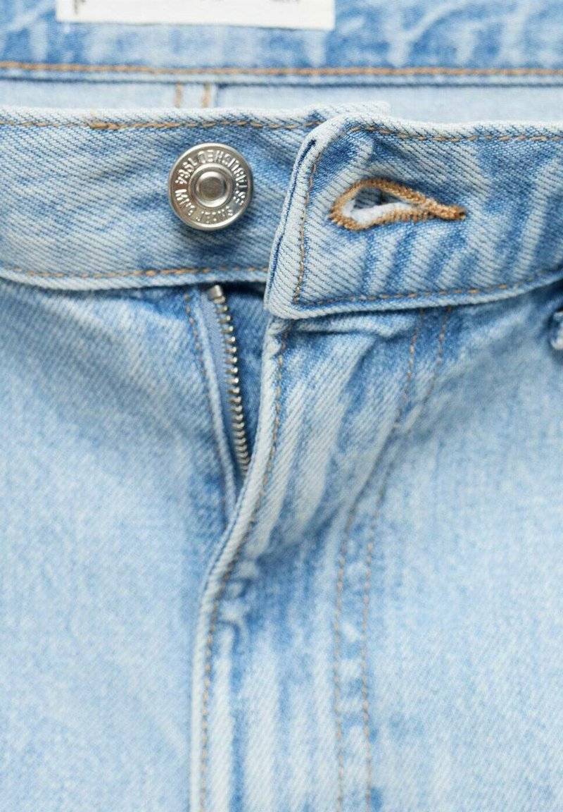 Mango Mango Denim shorts - light blue Verkauf
