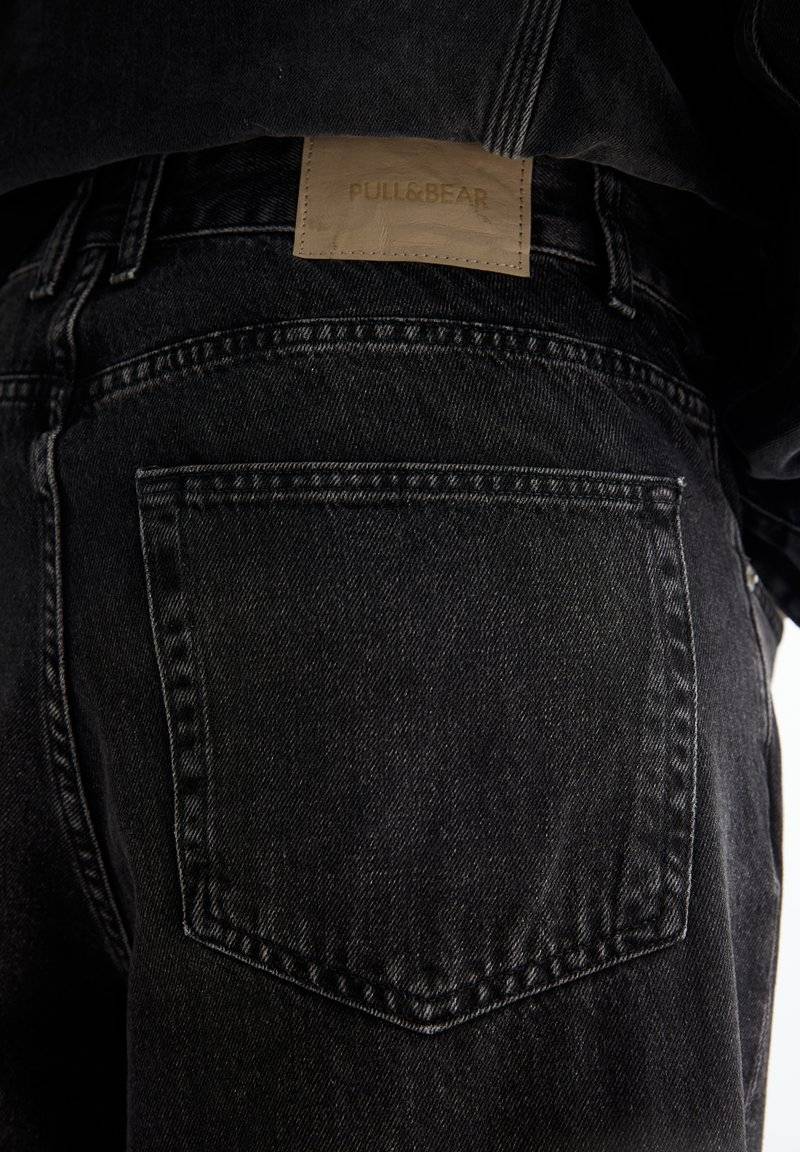 PULL&BEAR PULL&BEAR BAGGY FIT - Straight leg jeans - black Hotsell