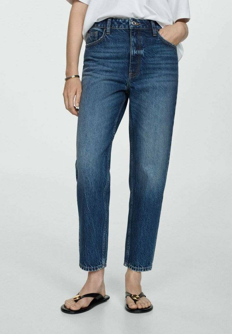 Mango Mango Relaxed fit jeans - bleu foncé