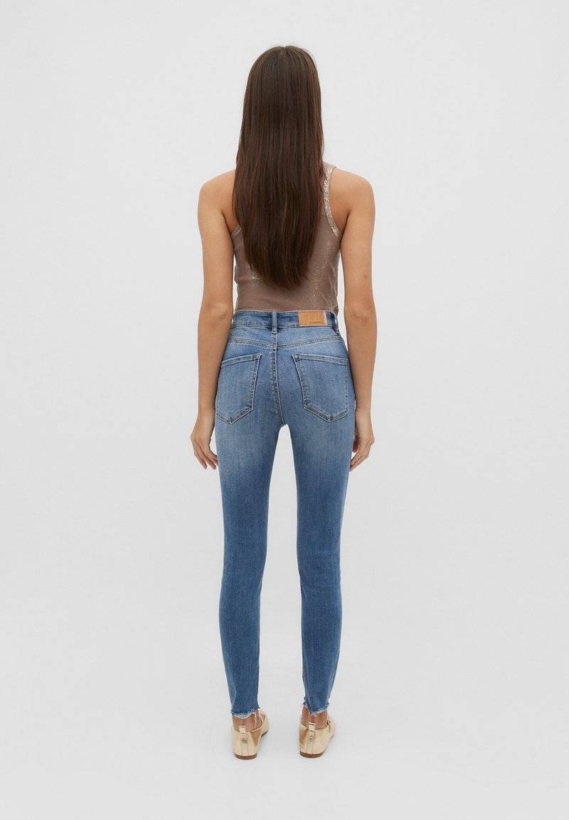 Stradivarius Stradivarius Jeans Skinny Fit - blue denim Großer Ausverkauf