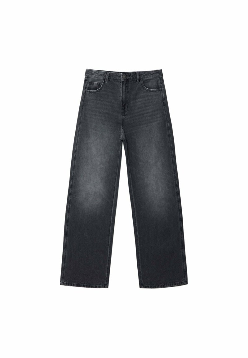 Stradivarius Stradivarius BAGGY JEANS 07356280 - Relaxed fit jeans - dark grey Exklusivangebot