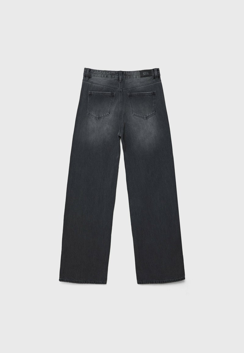 Stradivarius Stradivarius BAGGY JEANS 07356280 - Relaxed fit jeans - dark grey Exklusivangebot