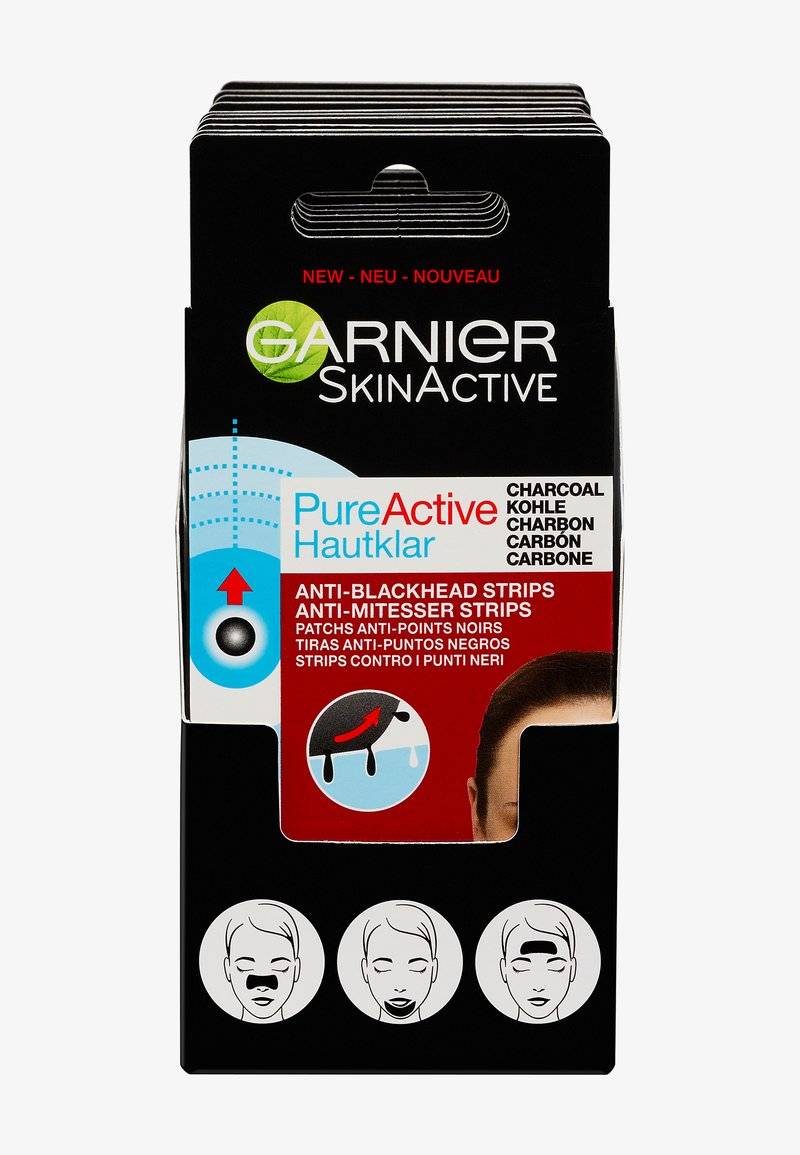 Garnier Garnier SKIN CLEAR CHARCOAL NOSE STRIPS - Face mask Sonderangebote