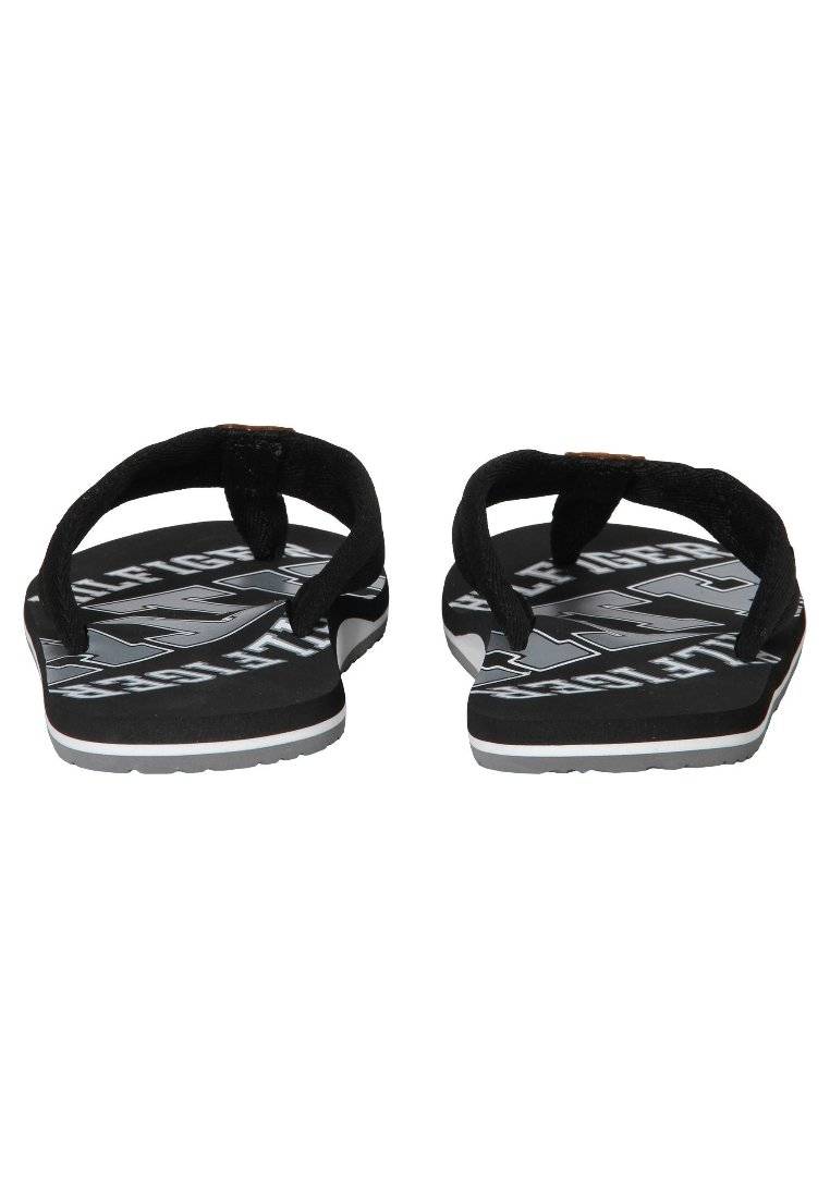 Tommy Hilfiger Tommy Hilfiger HERREN - T-bar sandals - black Bis zu 60% Rabatt