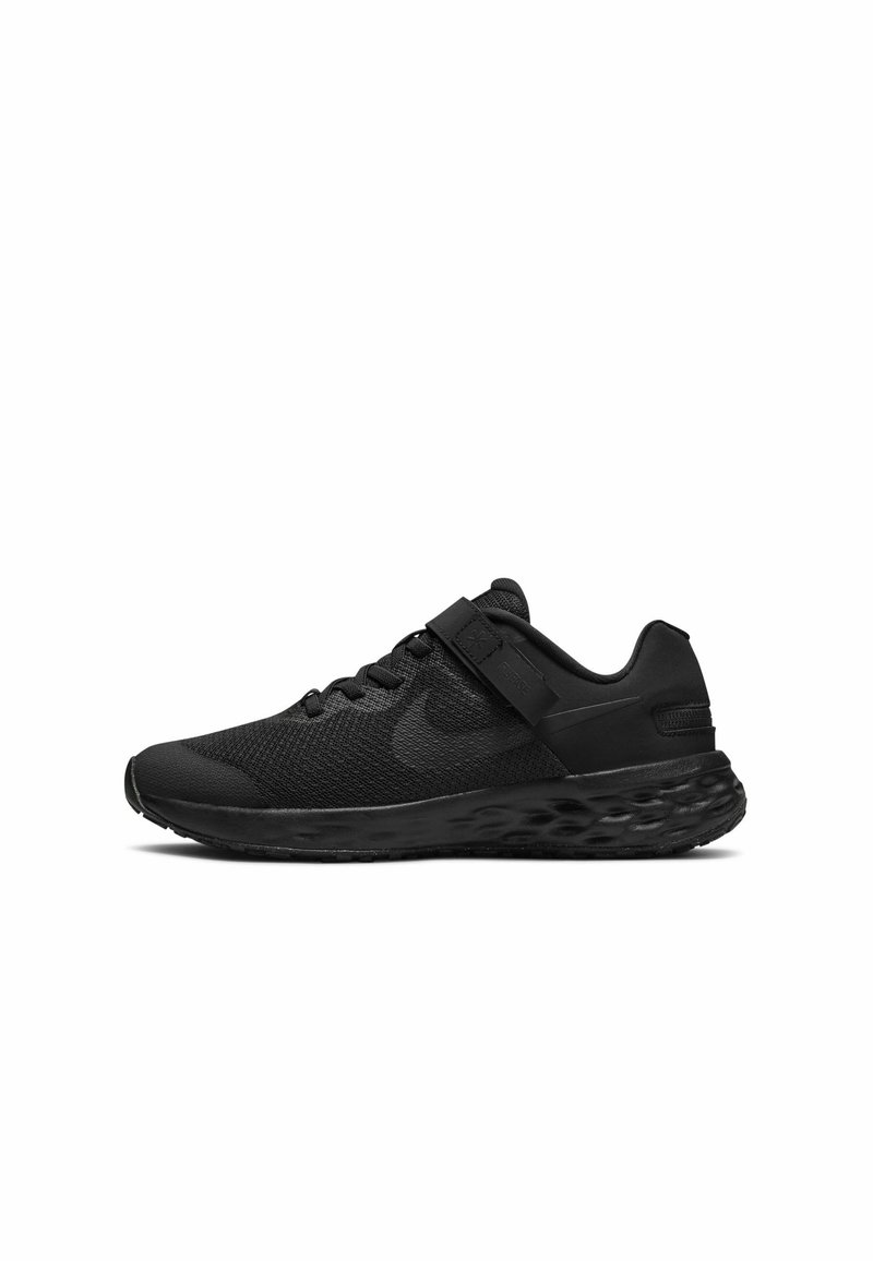 Nike Performance Nike Performance NIKE REVOLUTION 6 FLYEASE (GS - Neutral running shoes - black dark smoke grey black