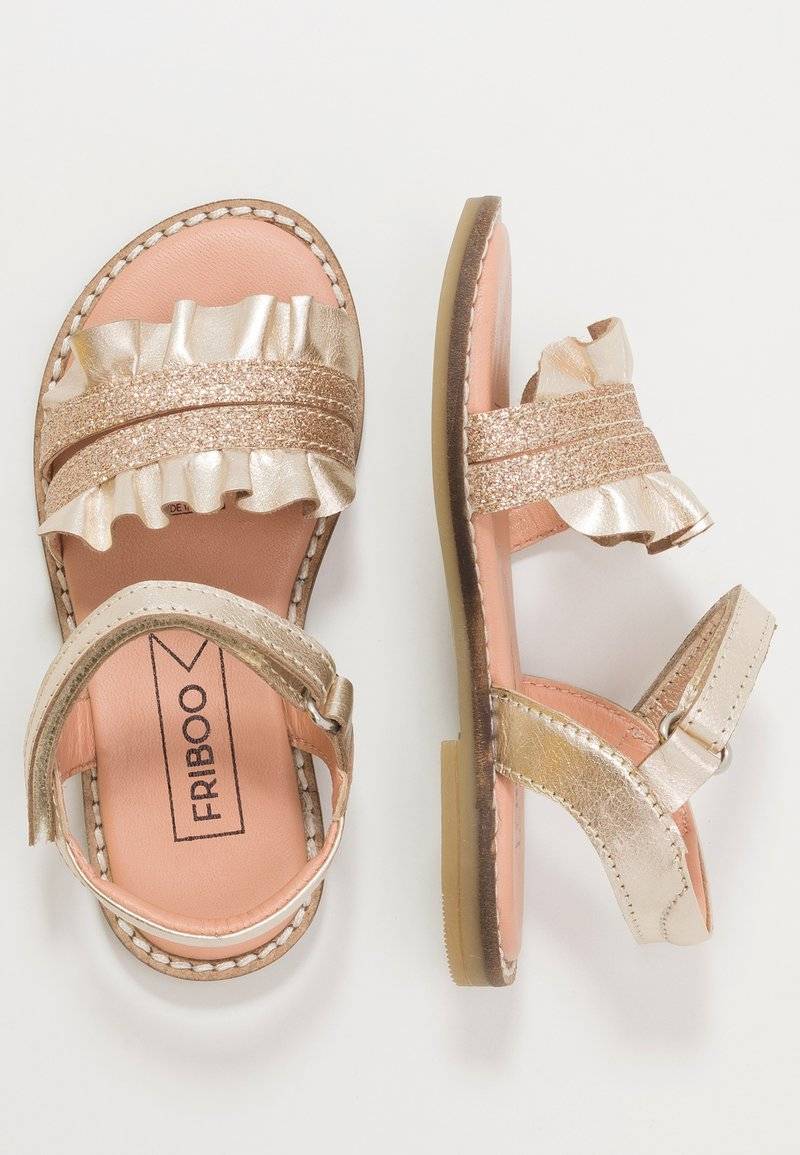 Friboo Friboo LEATHER - Sandals - gold
