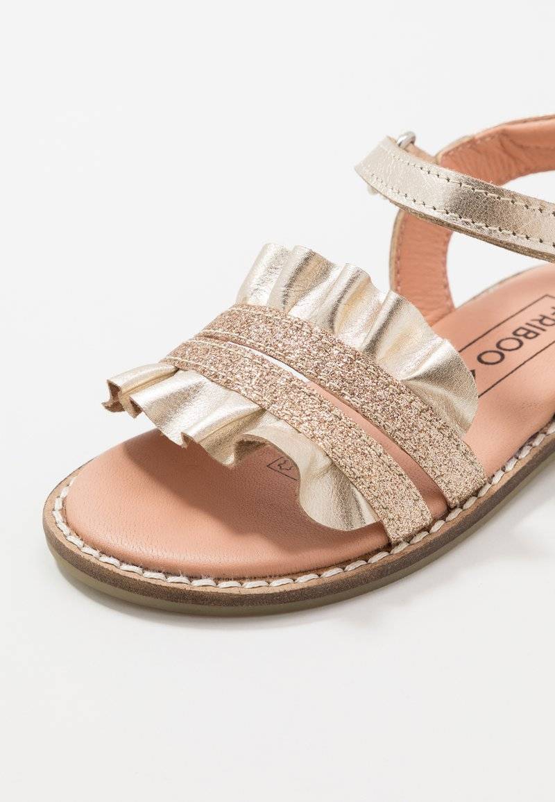 Friboo Friboo LEATHER - Sandals - gold 2025
