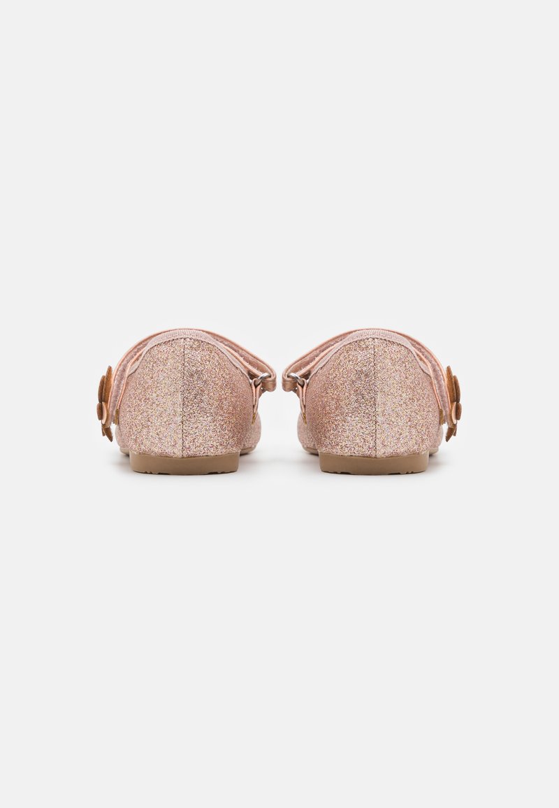 Friboo Friboo Ankle strap ballet pumps - rose gold Meist gekauft