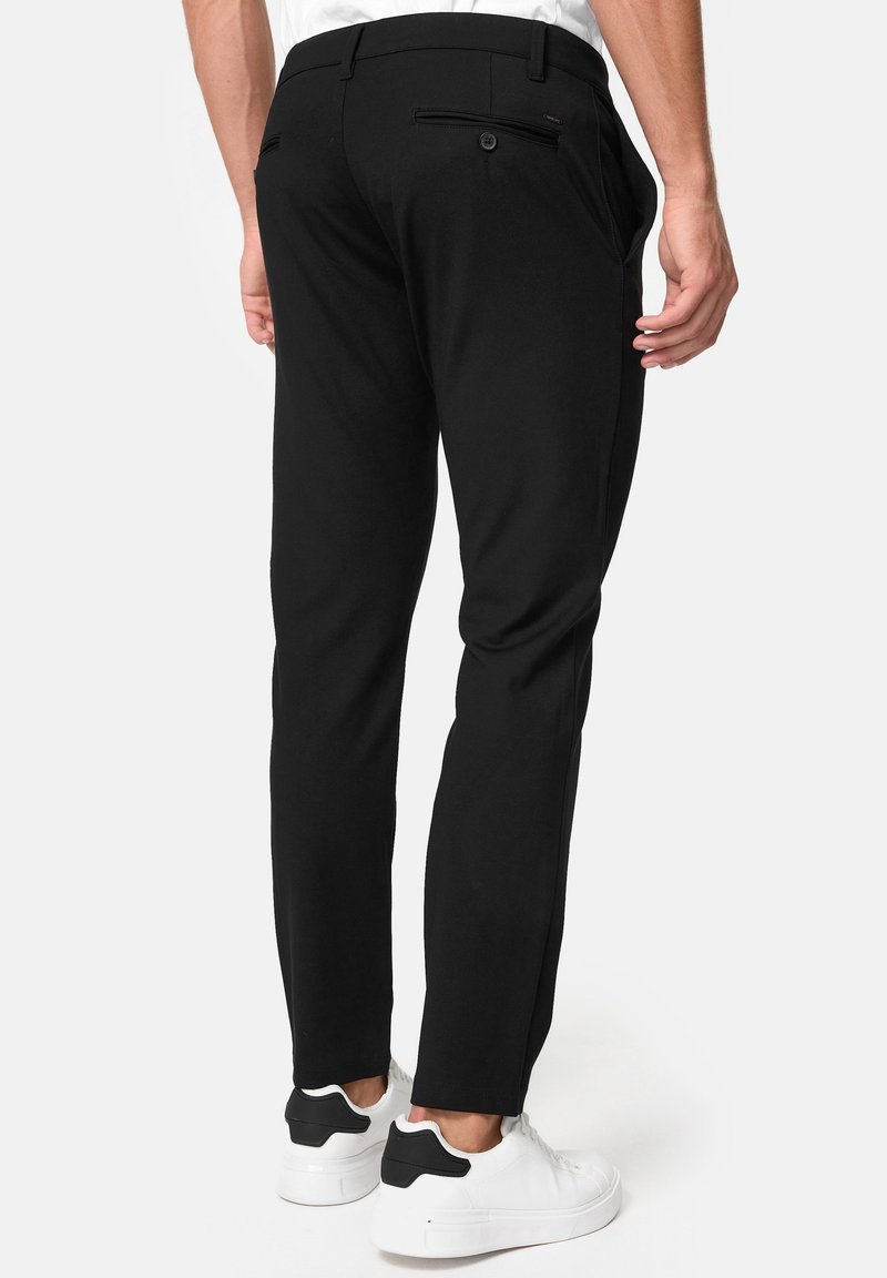 INDICODE JEANS INDICODE JEANS SUPER STRETCH RODEKRO - Chinos - black Kostenlose Rückgabe