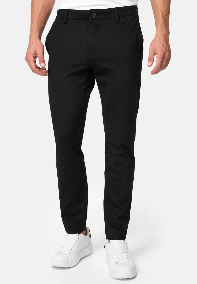 INDICODE JEANS INDICODE JEANS SUPER STRETCH RODEKRO - Chinos - black Kostenlose Rückgabe