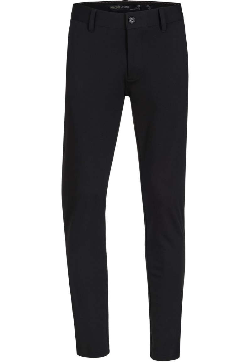 INDICODE JEANS INDICODE JEANS SUPER STRETCH RODEKRO - Chinos - black Kostenlose Rückgabe
