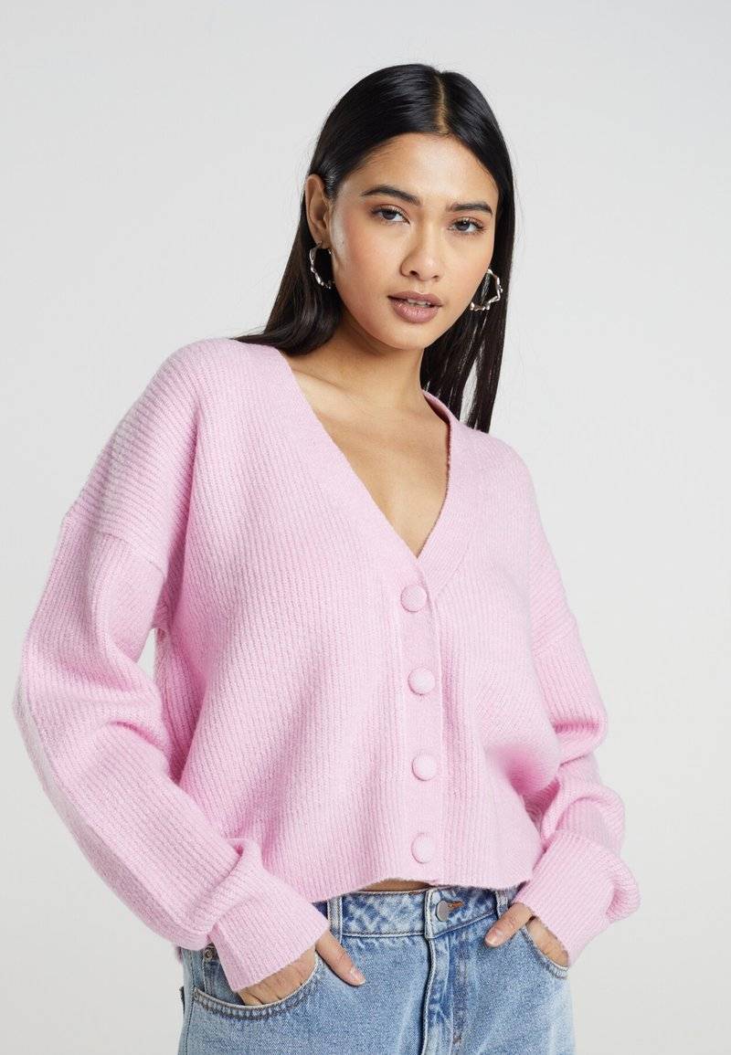 Brave Soul Brave Soul LKC-230DAFFIE - Cardigan - pink