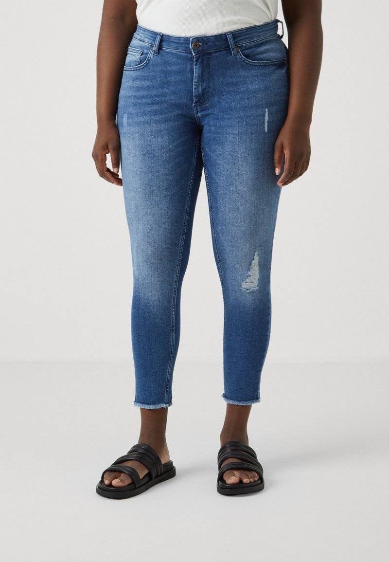 ONLY Carmakoma ONLY Carmakoma CARWILLY - Jeans Skinny Fit - medium blue denim