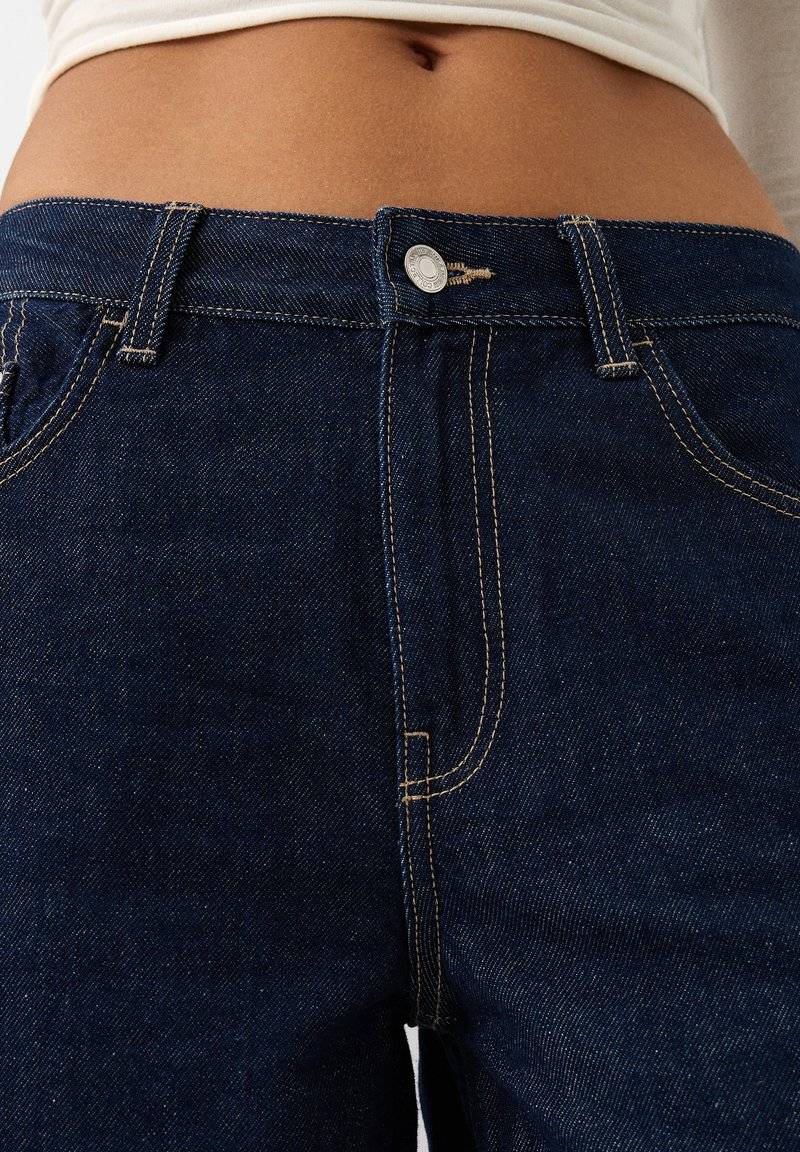 Bershka Bershka WIDE-LEG - Relaxed fit jeans - royal blue Neueste Stile