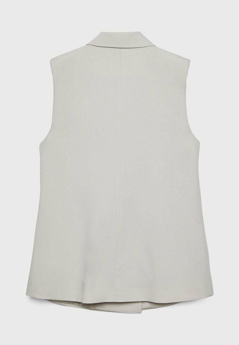 Stradivarius Stradivarius Waistcoat - white Bis zu 65% Rabatt