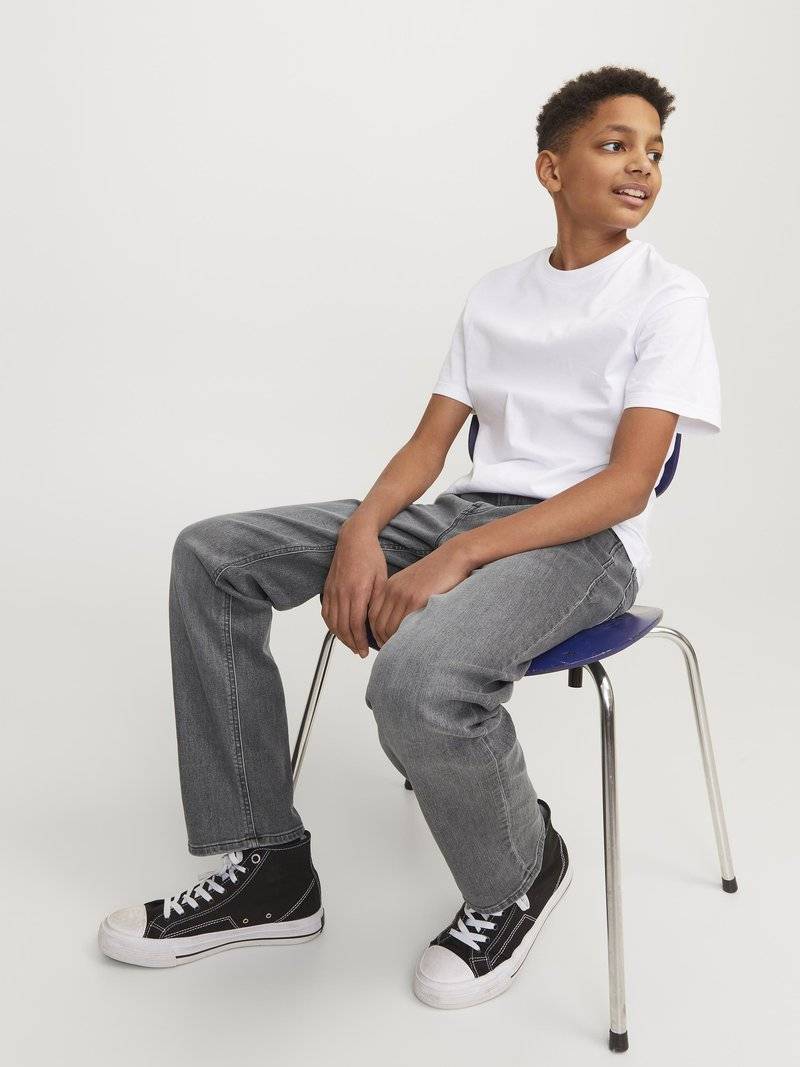 Jack & Jones Junior Jack & Jones Junior JJICLARK JJORIG - Straight leg jeans - grey denim Nur für heute