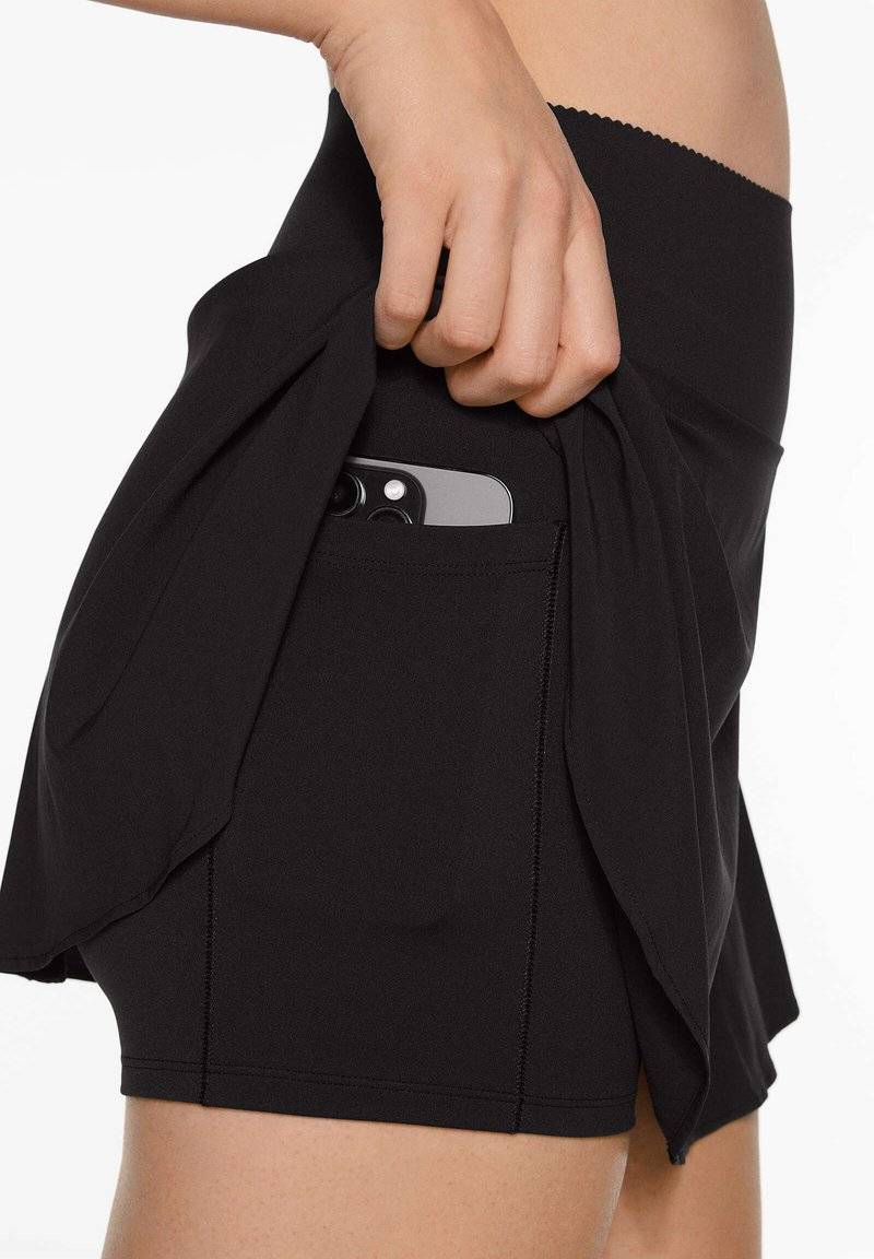 OYSHO OYSHO COMPRESSIVE - Sports skirt - black Bis zu 55% Rabatt