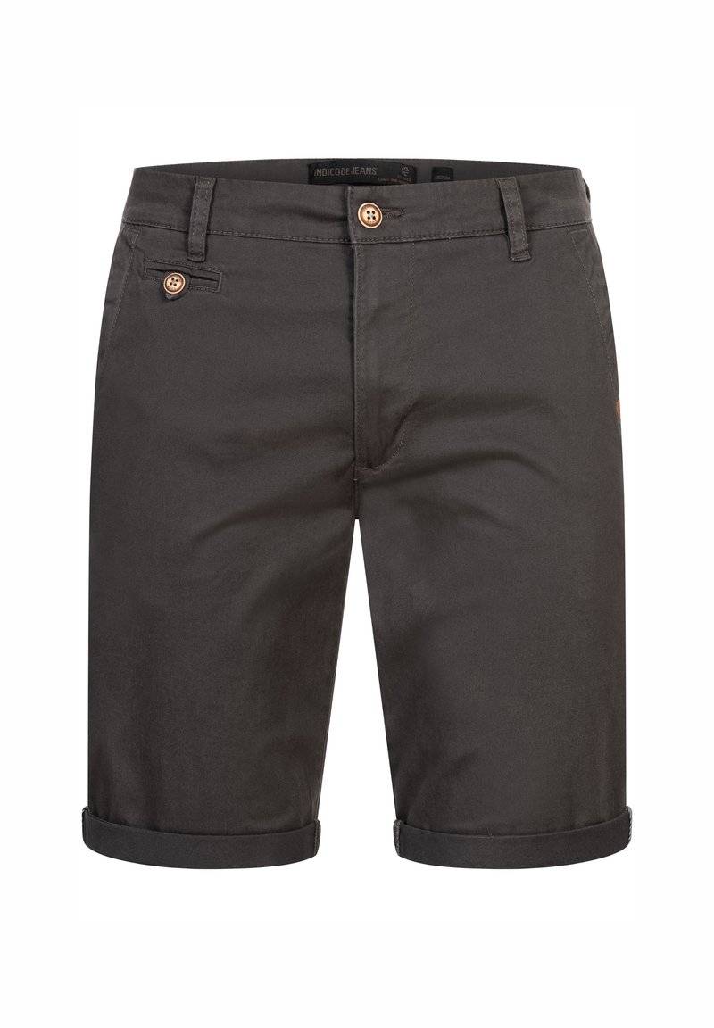 INDICODE JEANS INDICODE JEANS CUBA - Shorts - raven Nur noch ein Tag übrig