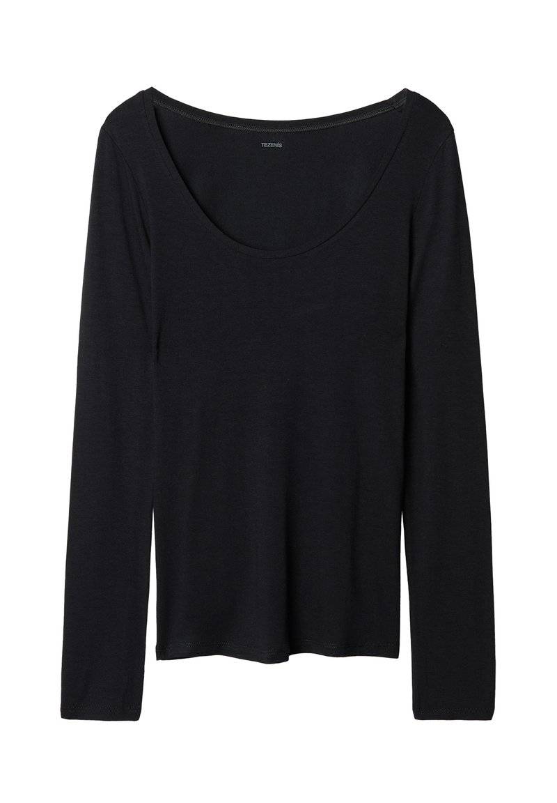 Tezenis Tezenis ROUND-NECK - Long sleeved top - nero Kostenloser Versand international