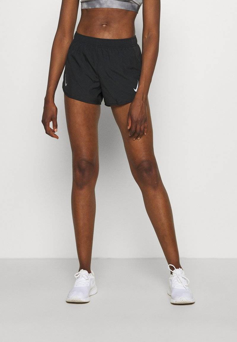 Nike Performance Nike Performance FAST TEMPO SHORT - Sports shorts - black Fabrikverkauf