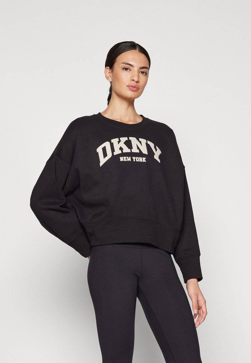 DKNY DKNY VARSITY PUFF LOGO SLEEVE - Sweatshirt