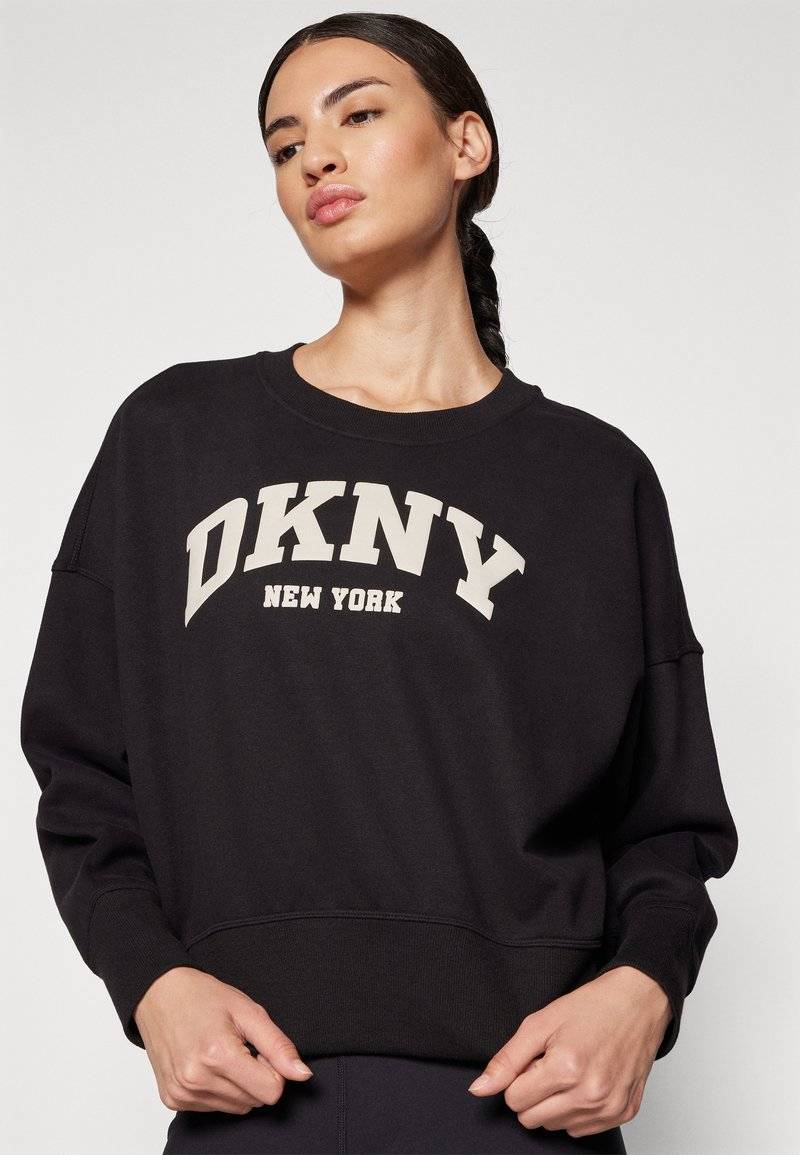 DKNY DKNY VARSITY PUFF LOGO SLEEVE - Sweatshirt Rabatt
