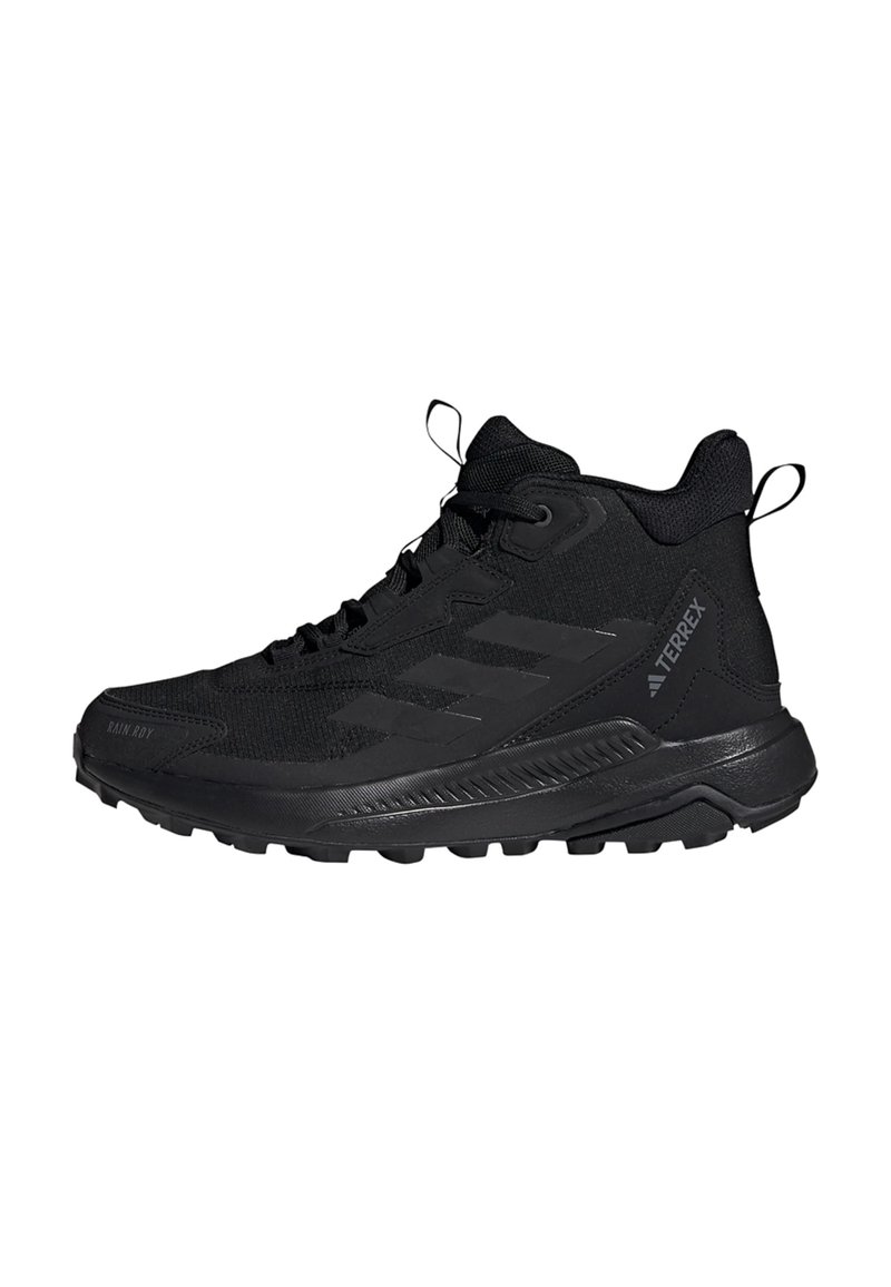 Adidas Terrex Adidas Terrex TERREX ANYLANDER MID RAIN.RDY HIKING - Hiking shoes - core black core black grey four