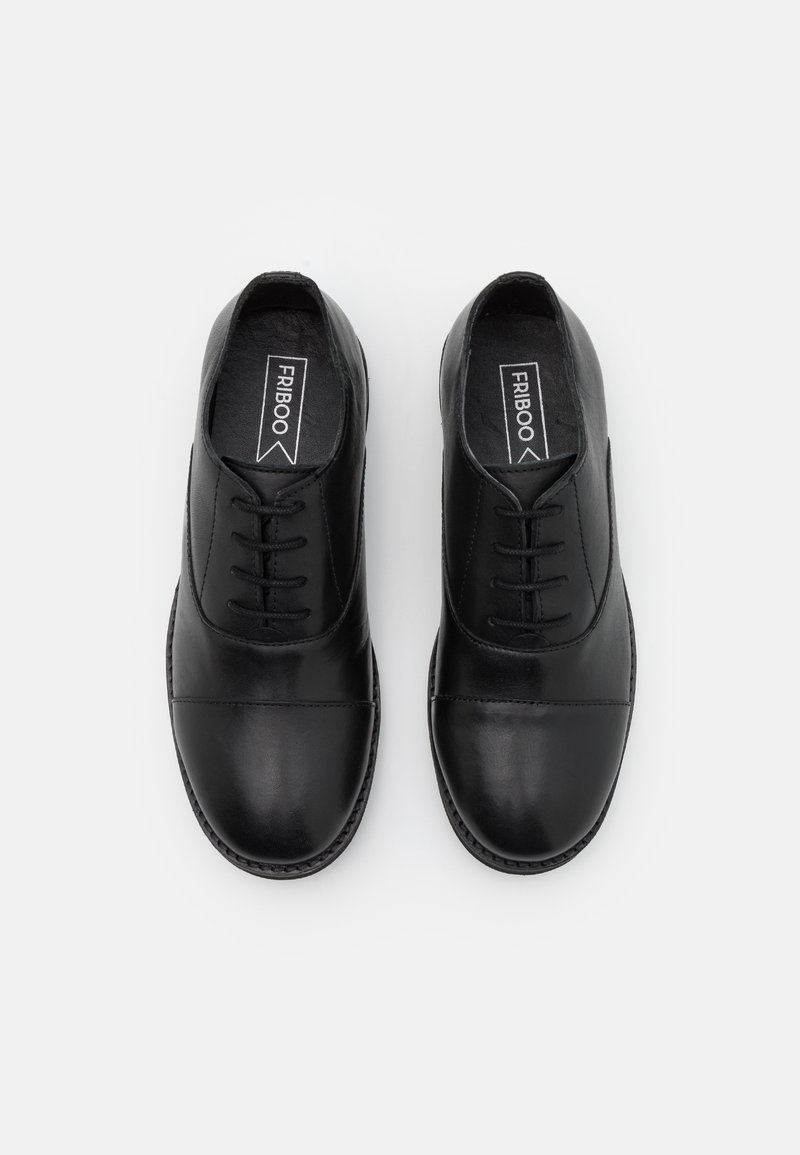 Friboo Friboo LEATHER - Lace-ups - black Online Outlet