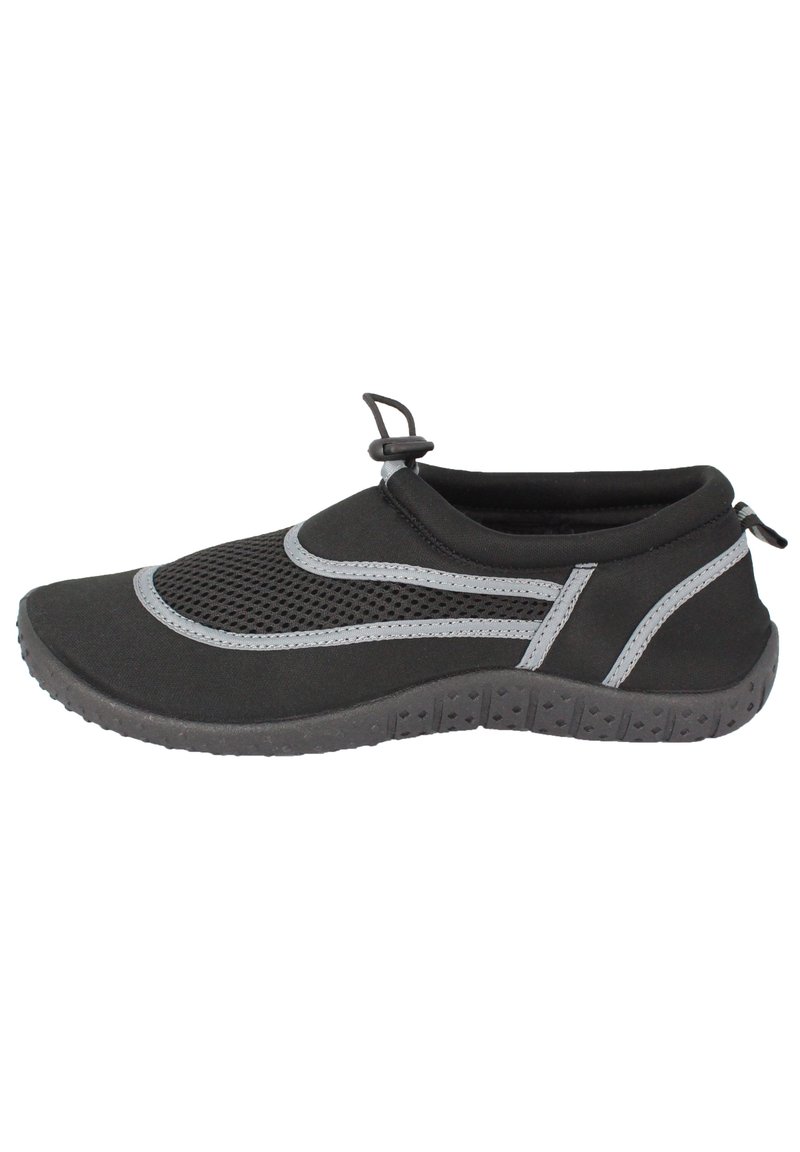 Beck Beck AQUA - Pool shoes - black Räumungsverkauf