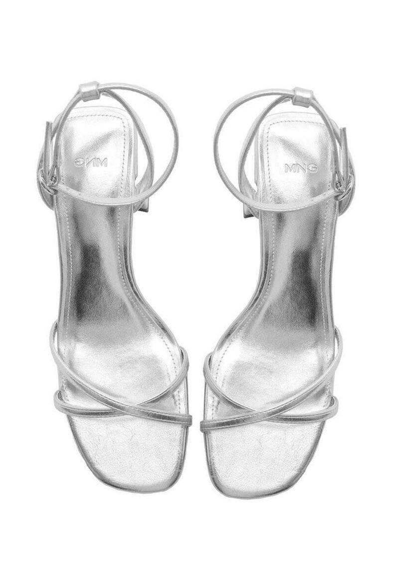 Mango Mango Sandals - plata Kauf eins, bekomm eins gratis