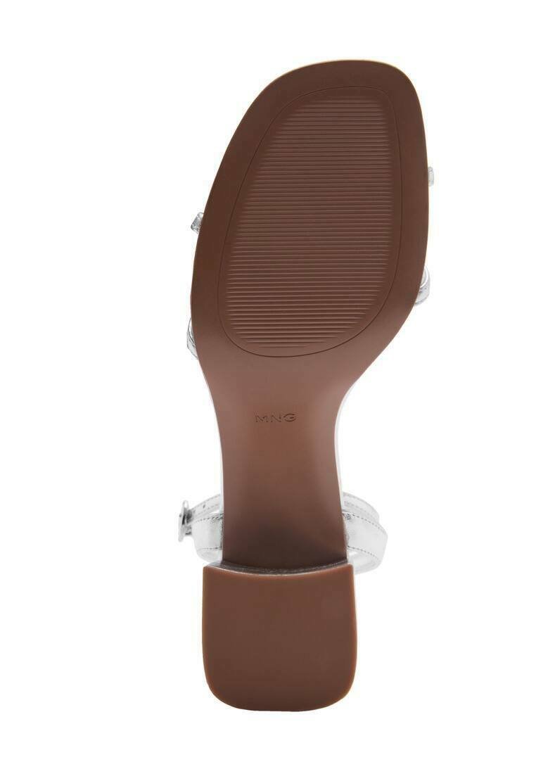 Mango Mango Sandals - plata Kauf eins, bekomm eins gratis