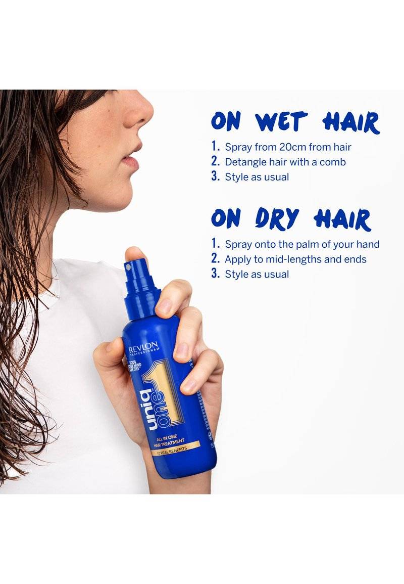 Revlon Professional Revlon Professional UNIQONE LIMITED EDITION RELAXING FRAGRANCE LEAVE-IN PROFESSIONAL MULTI-BENEFIT HAIR TREATMENT - REPAIR, DETANGLE, CONTROL FRIZZ & STYLE - Hair treatment Letzter Tag