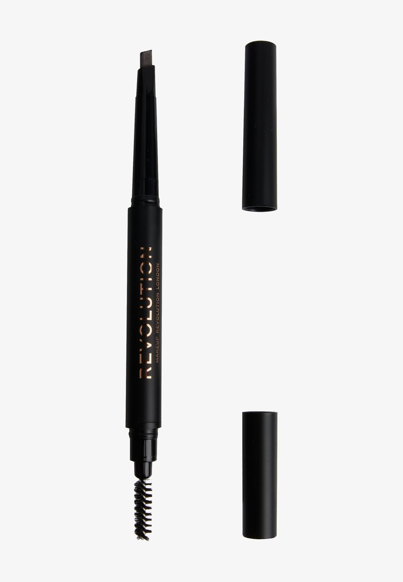 Makeup Revolution Makeup Revolution REVOLUTION DUO BROW DEFINER PENCIL - Eyebrow pencil - medium brown